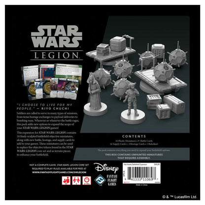 Image of Star Wars Legion Miniatures game: Vital Assets Battlefield Expansion FFGSWL65