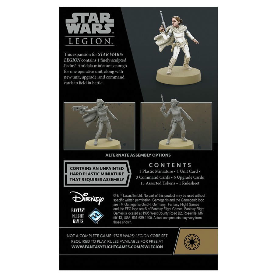Image of Star Wars Legion Miniatures game: Padme Amidala Operative Expansion FFGSWL66