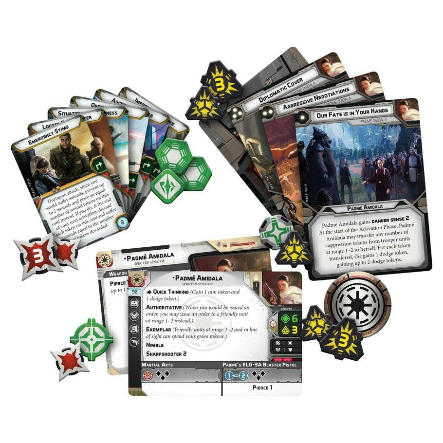 Image of Star Wars Legion Miniatures game: Padme Amidala Operative Expansion FFGSWL66