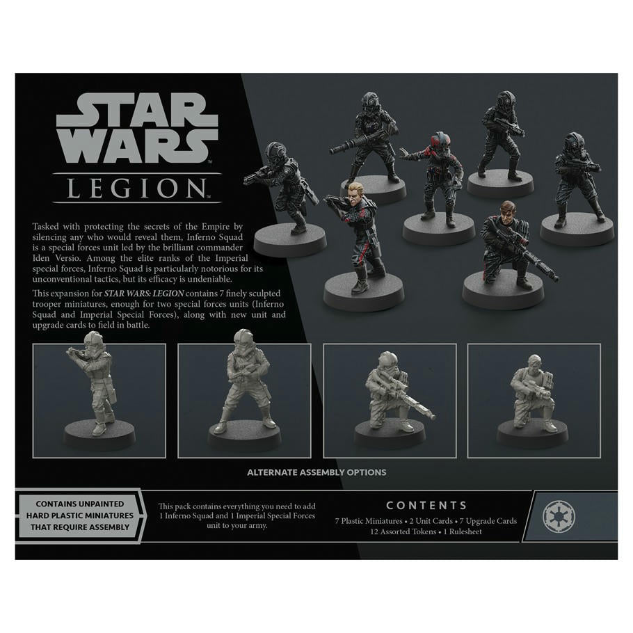 Image of Star Wars Legion Miniatures game: Inferno Squad Expansion FFGSWL69