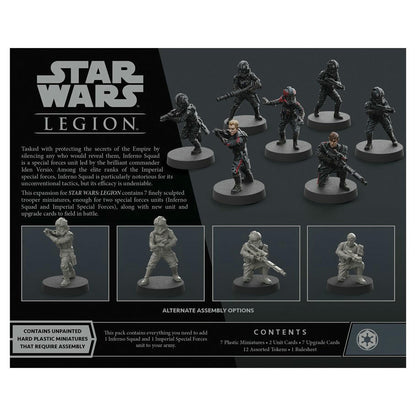 Image of Star Wars Legion Miniatures game: Inferno Squad Expansion FFGSWL69