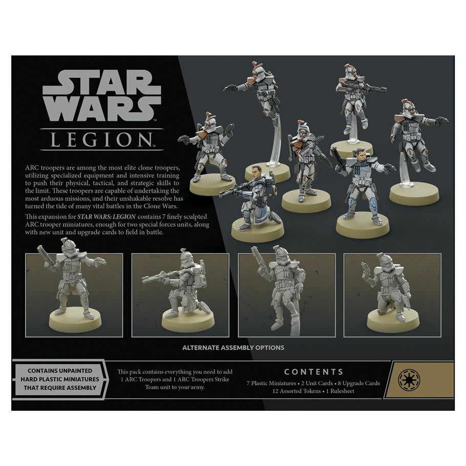 Image of Star Wars Legion Miniatures game: ARC Troopers Expansion FFGSWL70