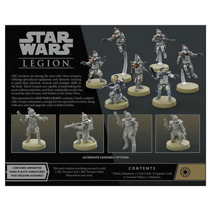 Image of Star Wars Legion Miniatures game: ARC Troopers Expansion FFGSWL70