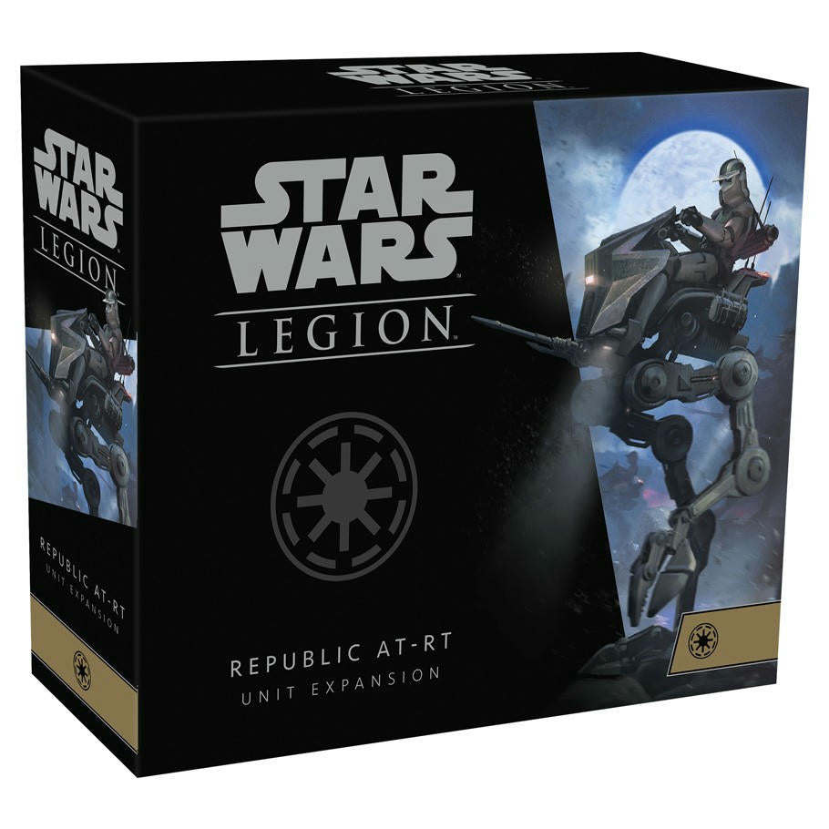 Image of Star Wars Legion Miniatures game: Republic AT-RT Unit Expansion FFGSWL71