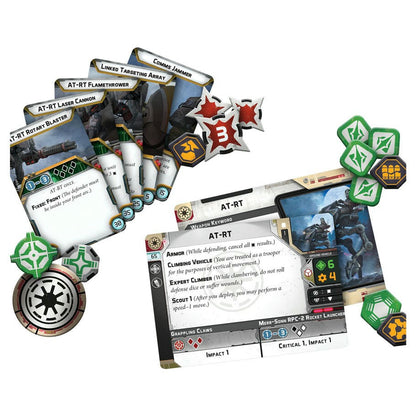 Image of Star Wars Legion Miniatures game: Republic AT-RT Unit Expansion FFGSWL71