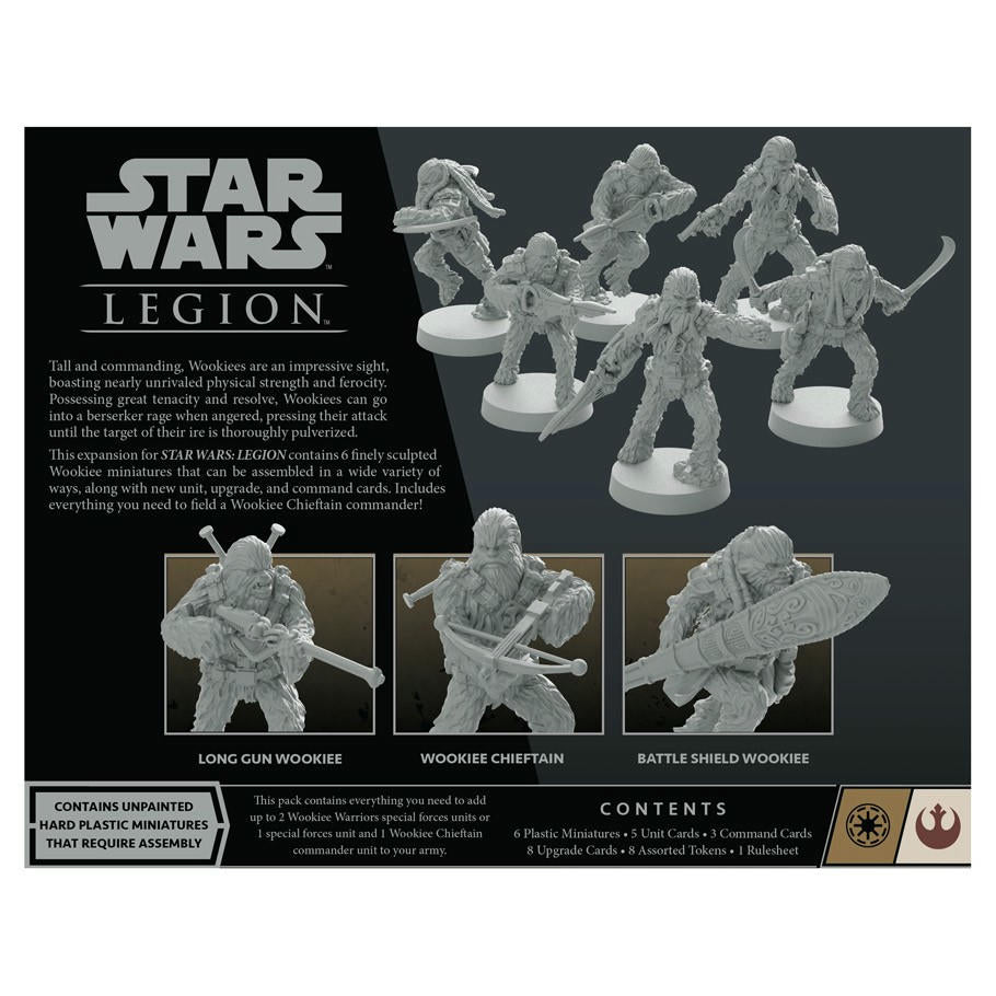 Image of Star Wars Legion Miniatures: Wookiee Warriors Unit Expansion SWL83 Wookee