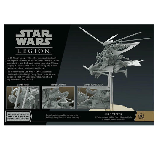 Image of Star Wars Legion Raddaugh Gnasp Fluttercraft Unit Expansion FFGSWL84