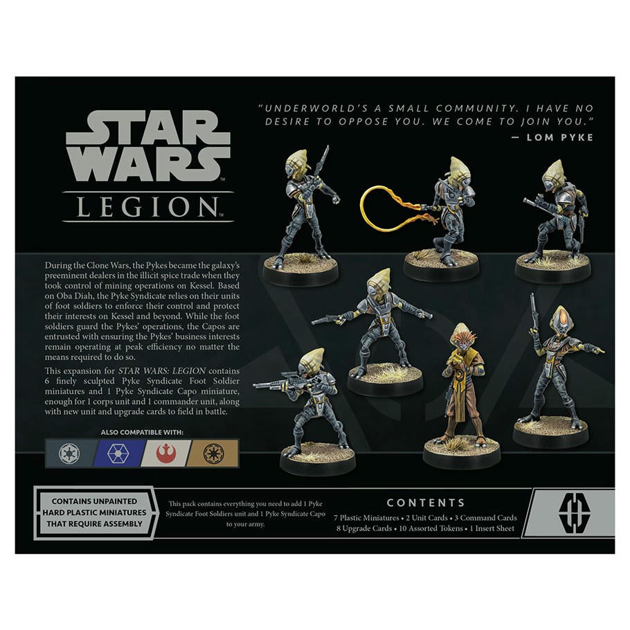 Image of Star Wars Legion Pyke Syndicate Foot Soliders Expansion FFGSWL96 Fantasy Flight