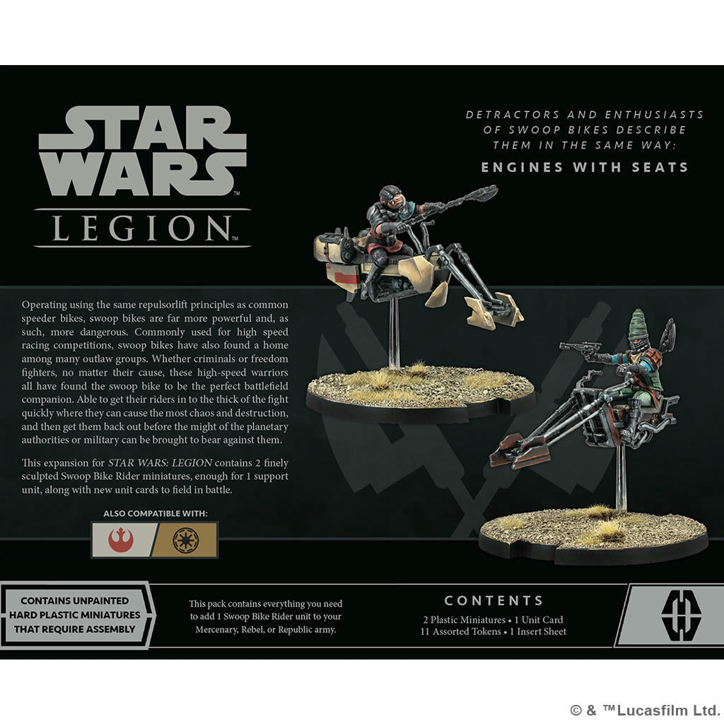 Image of Star Wars Legion Swoop Bike Riders Unit Expansion SWL97EN Fantasy Flight