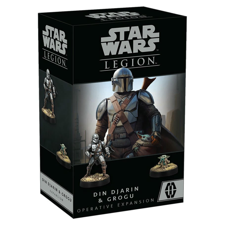 Image of Star Wars Legion Miniatures game: Din Djarin & Grogu Operative Expansion SWL98EN