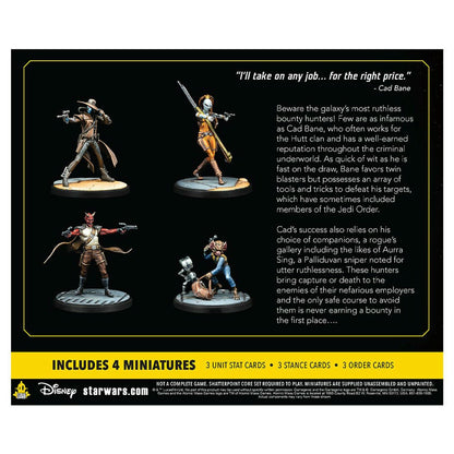 Image of Star Wars Shatterpoint Fistful of Credits Cad Bane Bounty Hunters Squad Pack 