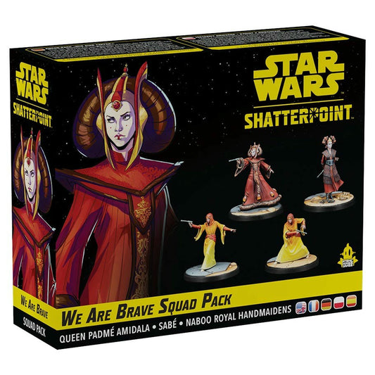 Image of Star Wars Shatterpoint We Are Brave Queen Padme Squad Pack FFGSWP15