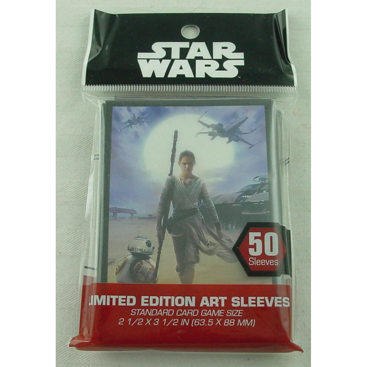 Image of Star Wars Destiny Rey Standard Card Sleeves (50 pcs) 63.5x88mm FFGSWS25