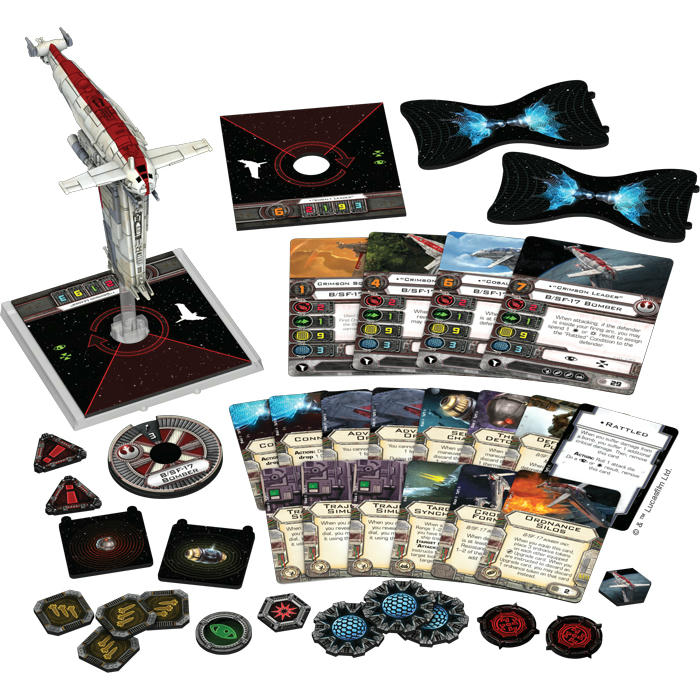 Image of Star Wars X-Wing: Last Jedi Resistance Bomber by Fantasy Flight Games SWX67