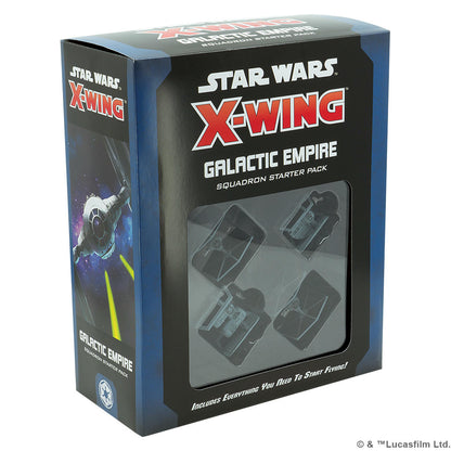Image of Star Wars X-Wing 2nd Ed Galactic Empire Squadron Starter Pack FFGSWZ105EN
