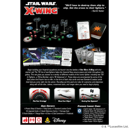 Image of Star Wars X-Wing 2nd Ed Galactic Empire Squadron Starter Pack FFGSWZ105EN