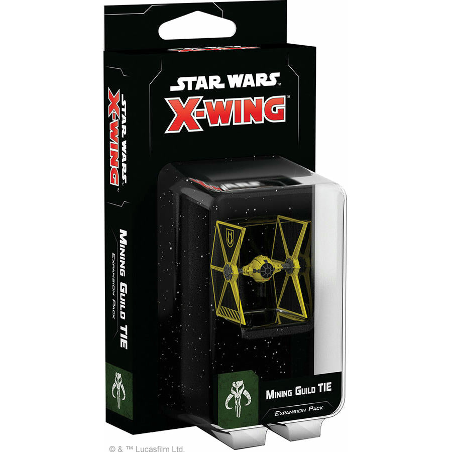 Image of Star Wars X-Wing 2nd Ed Mining Guild TIE Fighter Expansion Set Fantasy Flight