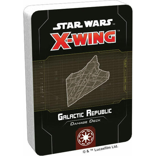 Image of Star Wars X-Wing 2nd Ed Galactic Republic Damage Deck by Fantasy Flight SWZ77