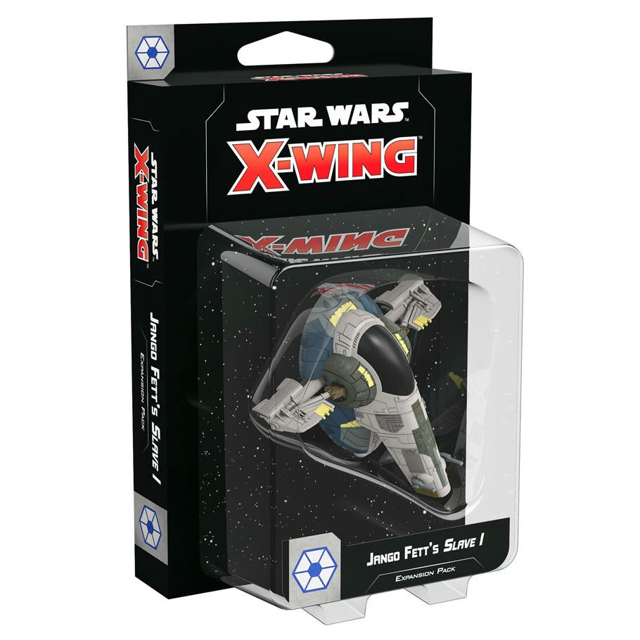 Image of Star Wars X-Wing 2nd Ed Jango Fett's Slave I Ship Expansion Fantasy Flight SWZ82