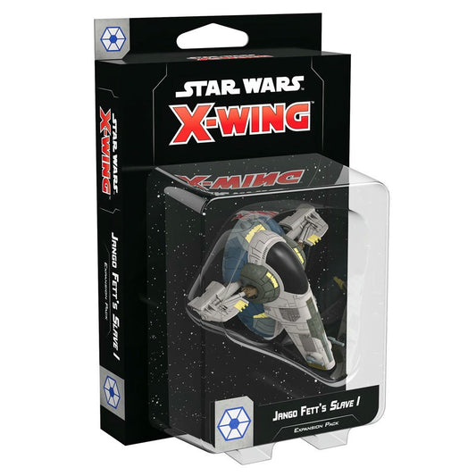 Image of Star Wars X-Wing 2nd Ed Jango Fett's Slave I Ship Expansion Fantasy Flight SWZ82