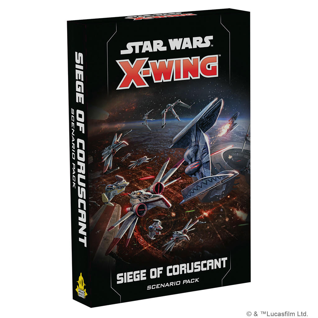 Image of Star Wars X-Wing 2nd Ed Siege of Coruscant Scenario Pack FFGSWZ95EN