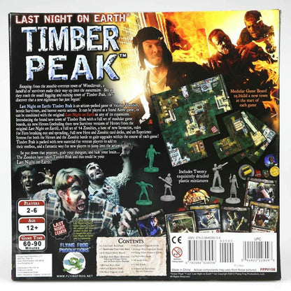 Image of Last Night on Earth Timber Peak Board Game Flying Frog Productions FFP0108
