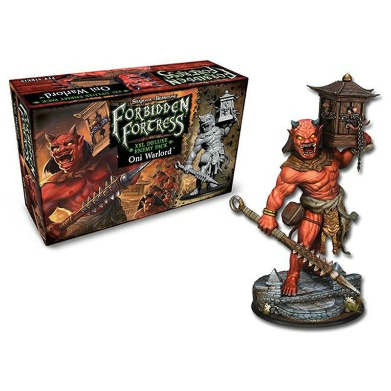 Image of Shadows of Brimstone: Forbidden Fortress Oni Warlord Deluxe Enemy Pack