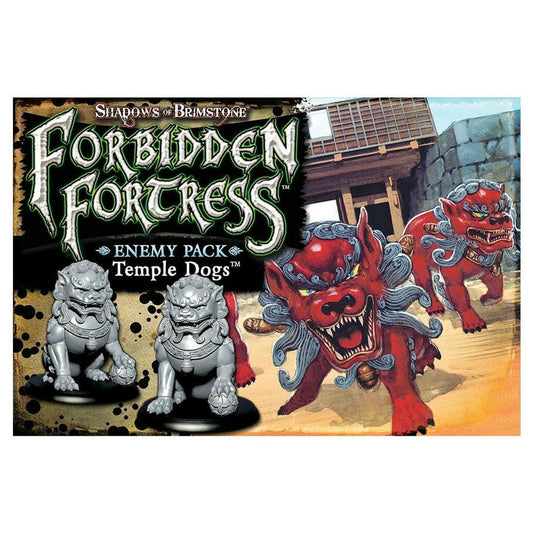 Image of Shadows over Brimstone Forbidden Fortress Temple Dogs Enemy Pack FFP07E24