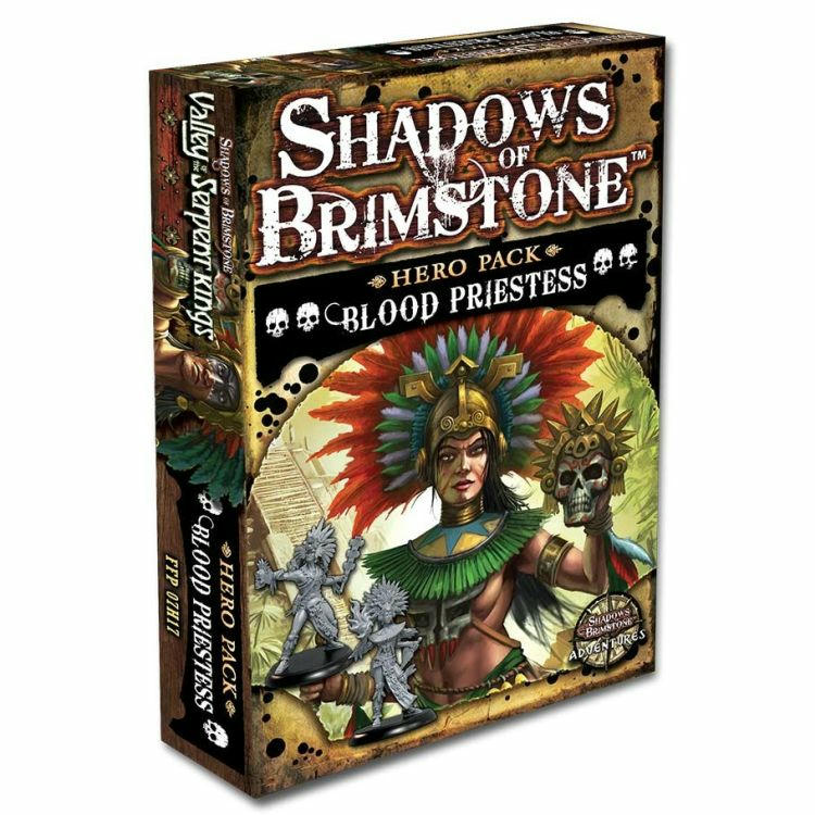 Image of Shadows of Brimstone Aztec Blood Priestess Hero Pack Expansion FFP07H17