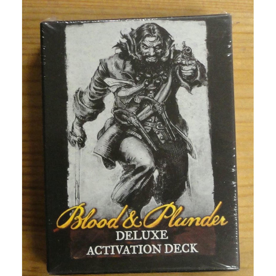 Image of Blood & Plunder Miniatures game Kickstarter Deluxe Activation Card Deck 0121