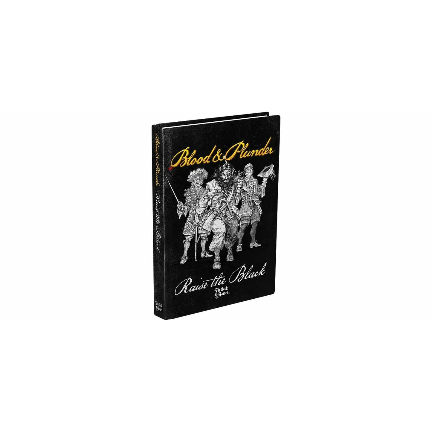 Image of Blood & Plunder Miniatures Game Raise the Black Expansion Rulebook FGD0122