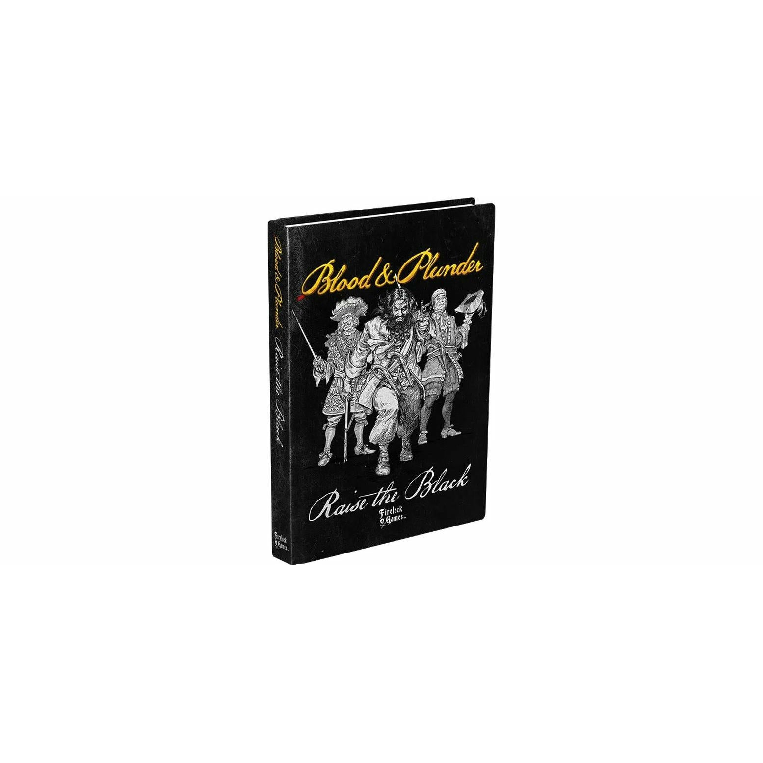 Image of Blood & Plunder Miniatures Game Raise the Black Expansion Rulebook FGD0122