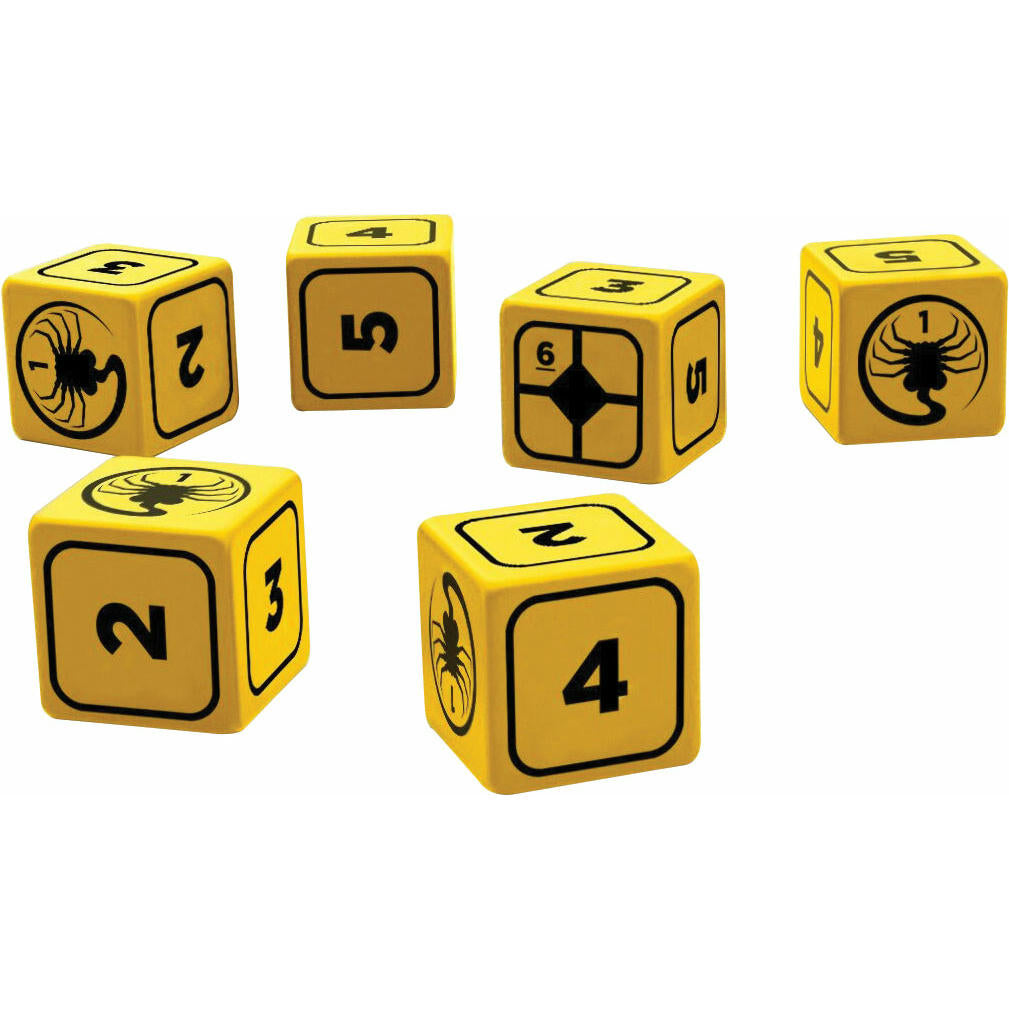 Image of Alien roleplaying game RPG Stress Dice Set by Free League Publishing FLFALE005