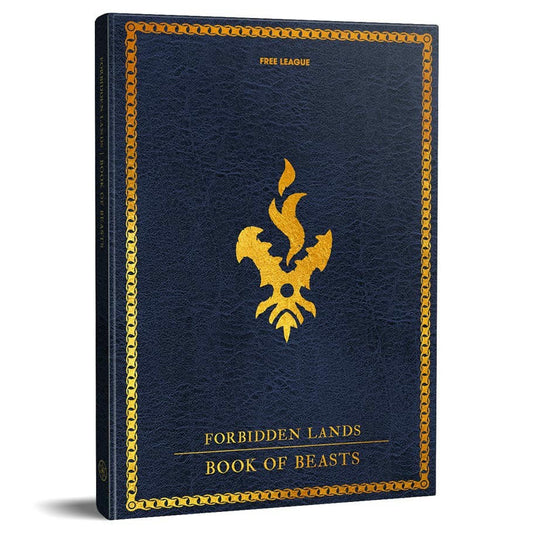 Image of Forbidden Lands RPG: Book of Beasts Bestiary Free League Publishing FBL016