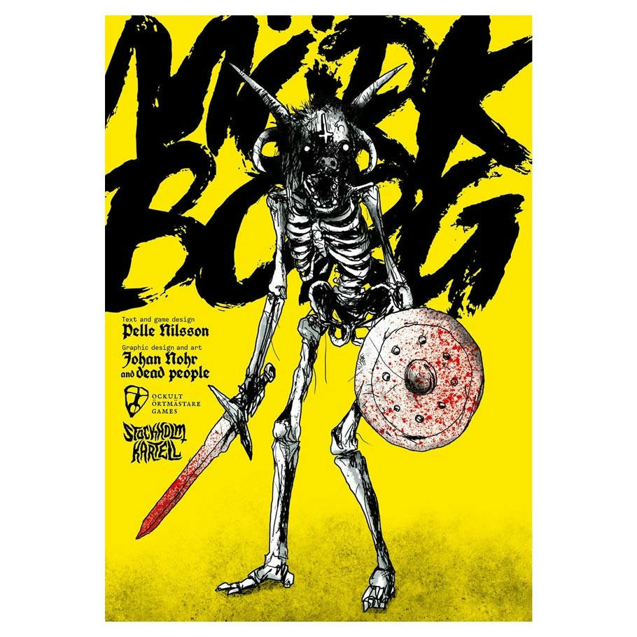 Image of Mork Borg Doom Metal Roleplaying Game RPG Core Rulebook FLFFLW01