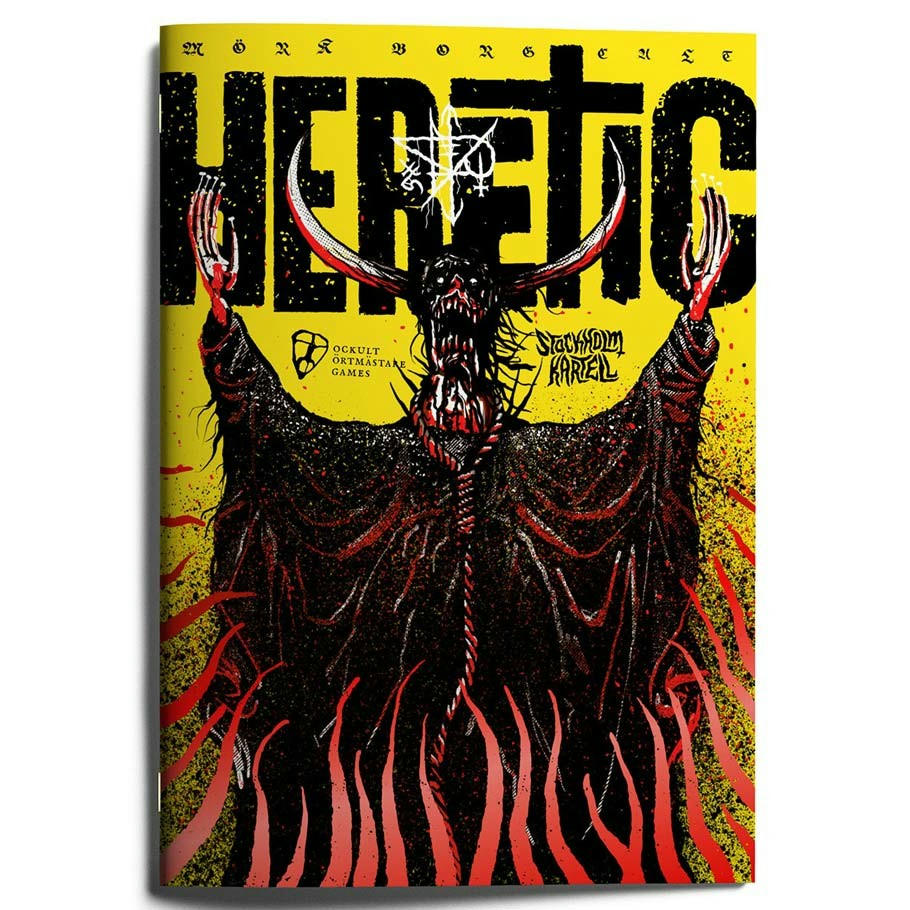 Image of Mork Borg Doom Metal Roleplaying Game RPG Cult: Heretic FLFFLW11