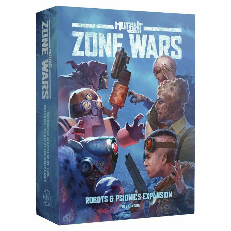 Image of Mutant Year Zero Zone Wars Miniatures Game: Robots & Psionics Expansion