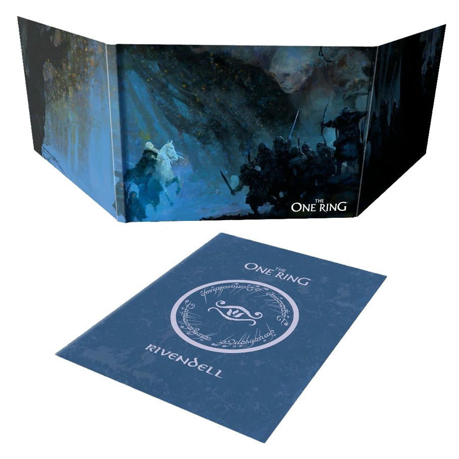 Image of The One Ring Roleplaying Game RPG: Loremaster's Screen/Rivendell Compendium