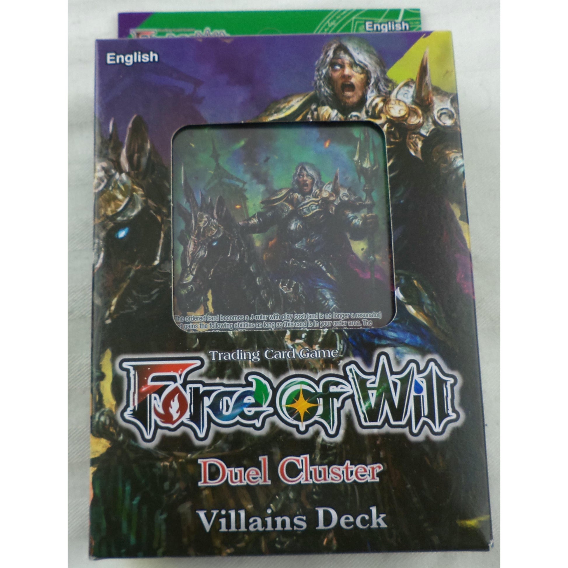 Image of Force of Will CCG Duel Cluster Villains Deck FOWSDD02 FOWSD403053-S