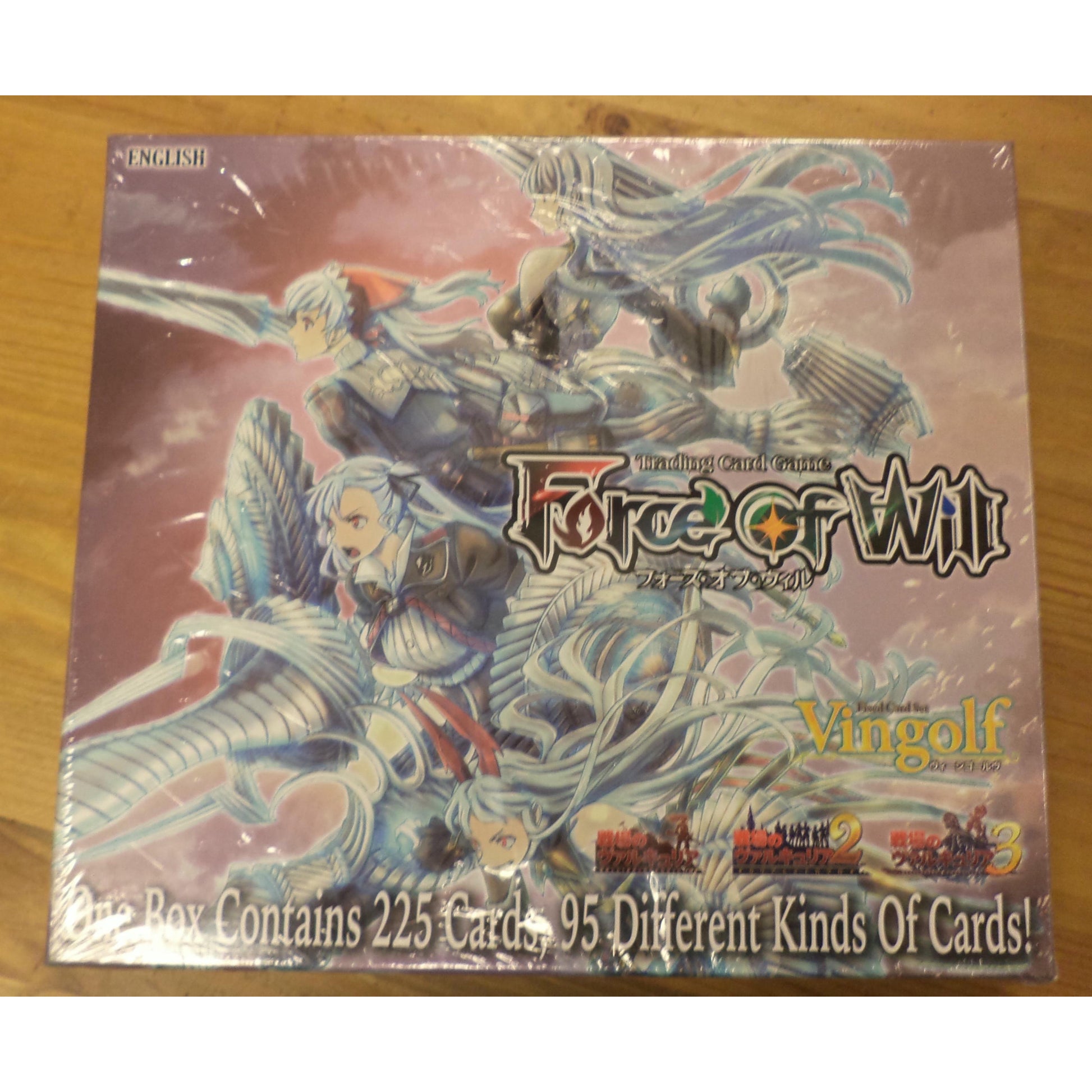 Image of Force of Will FOW TCG - Vingolf Series 2 - Sealed 225 English Cards NEW IN BOX