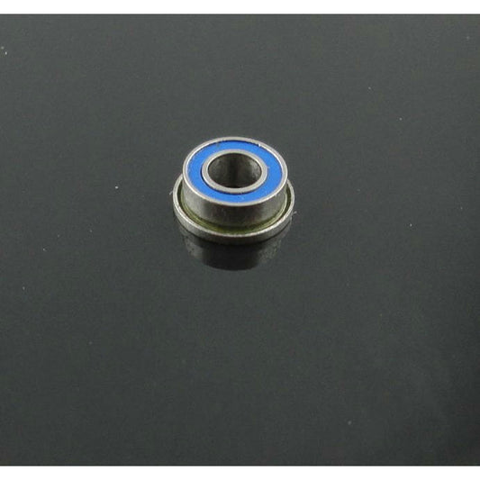 Image of 1/8x1/4 x7/64 FLANGED Rubber Seal Bearing 1/8x1/4x7/64 (Price per bearing)