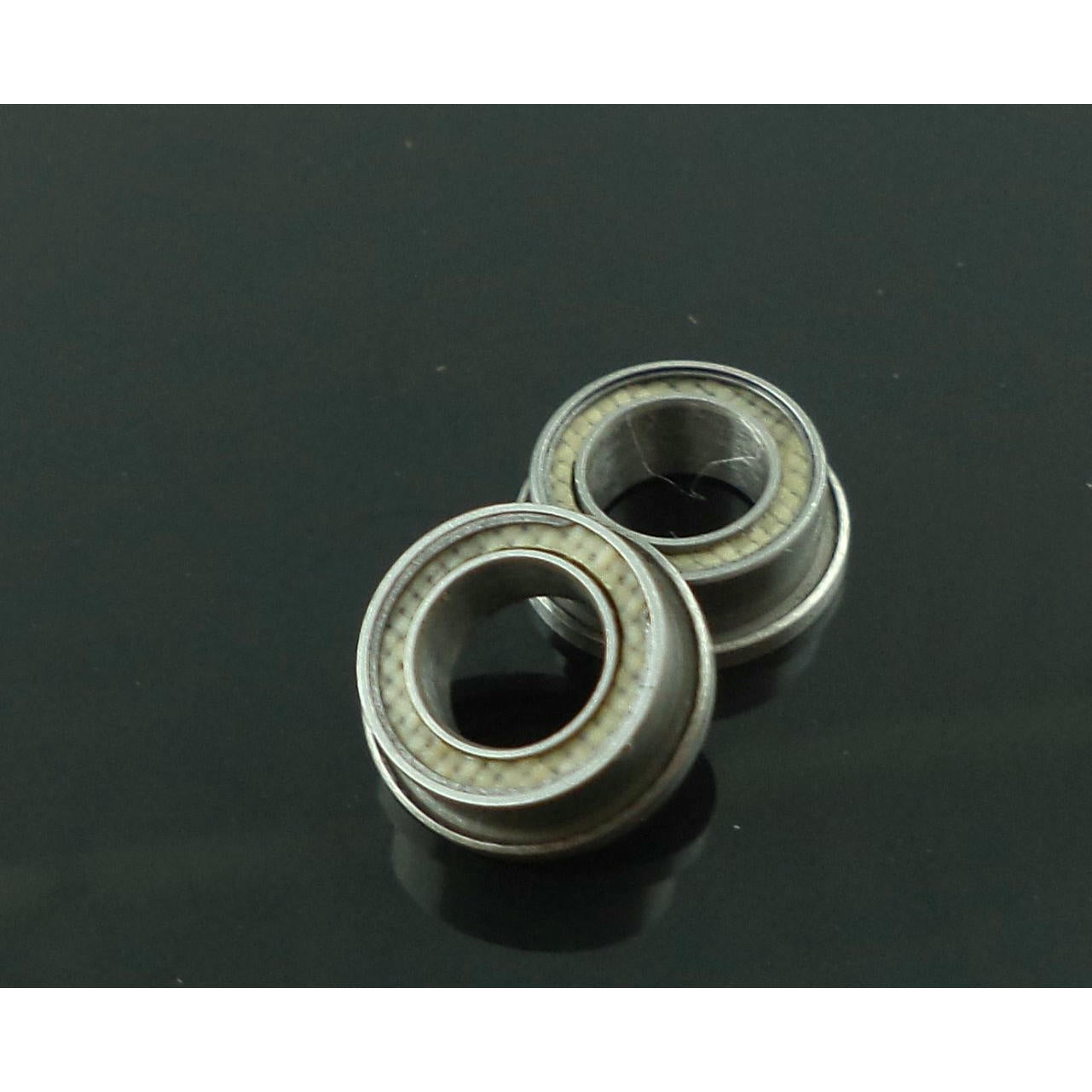Image of 3/16 x 5/16 x 1/8 FLANGED PTFE Sealed Ball Bearings FR1562TS (Price per bearing)