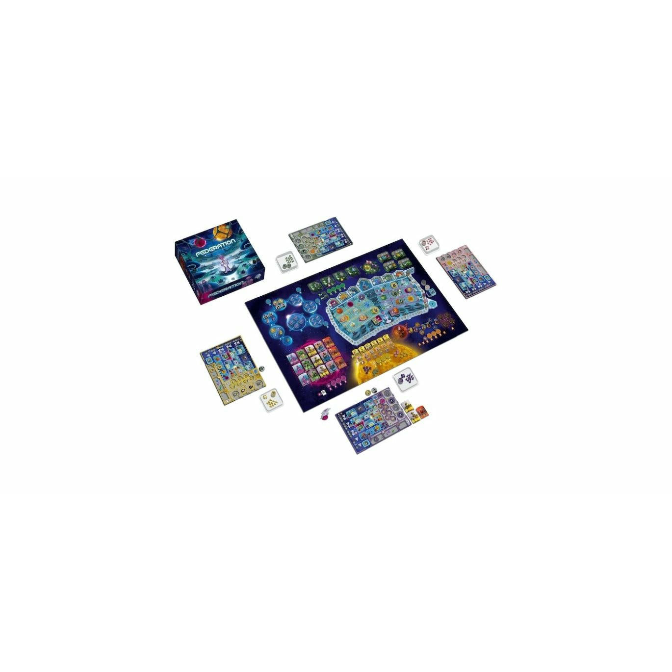 Image of Federation board game by Eagle-Gryphon Games FRD102427