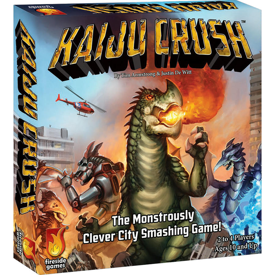 Image of Kaiju Crush Board Game by Fireside Games FSD1009