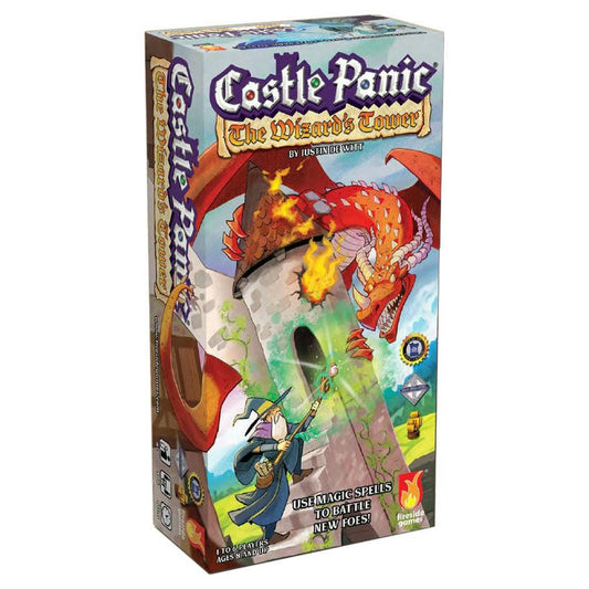Image of Castle Panic 2E Board Game: The Wizard's Tower Expansion Fireside Games FSD1017