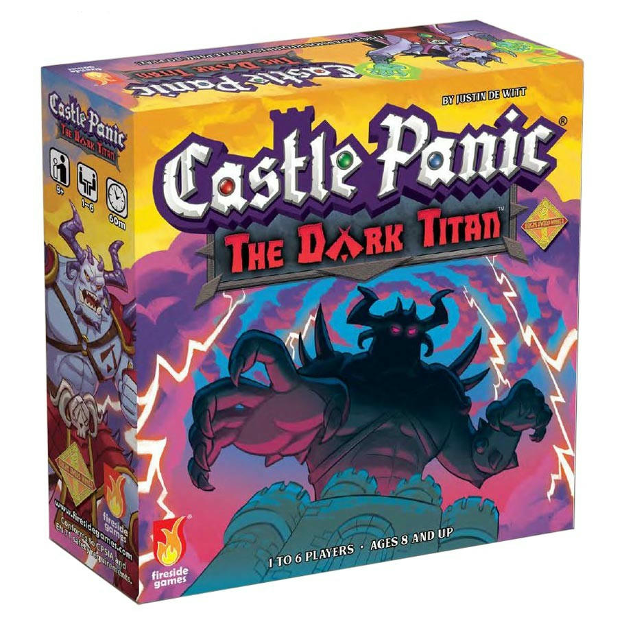 Image of Castle Panic 2E Board Game: The Dark Titan Expansion Fireside Games FSD1018