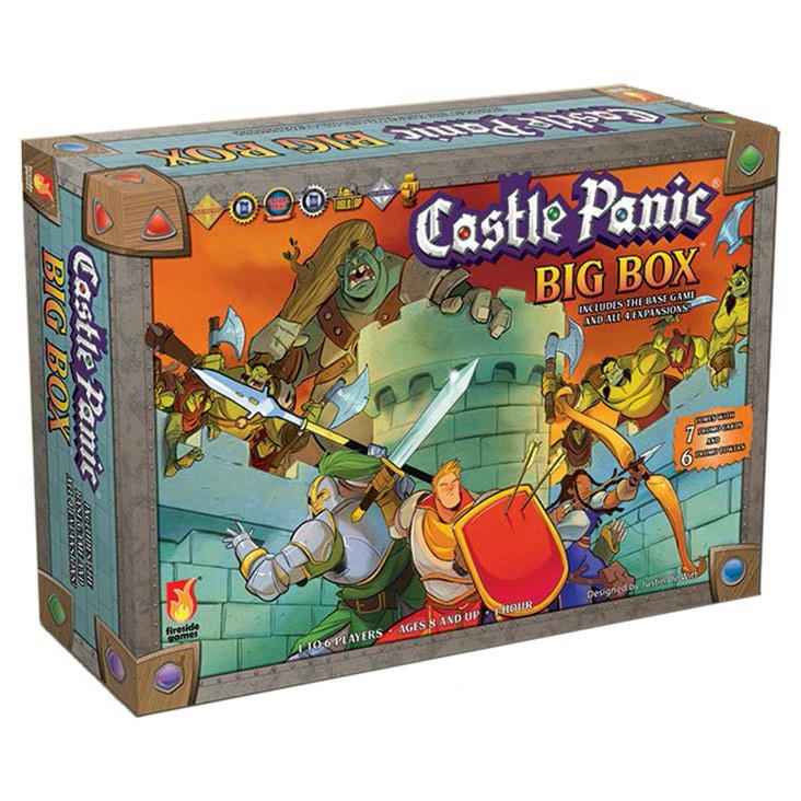 Image of Castle Panic Co-Op 2nd Edition Big Box Board Game by Fireside Games FSD1021
