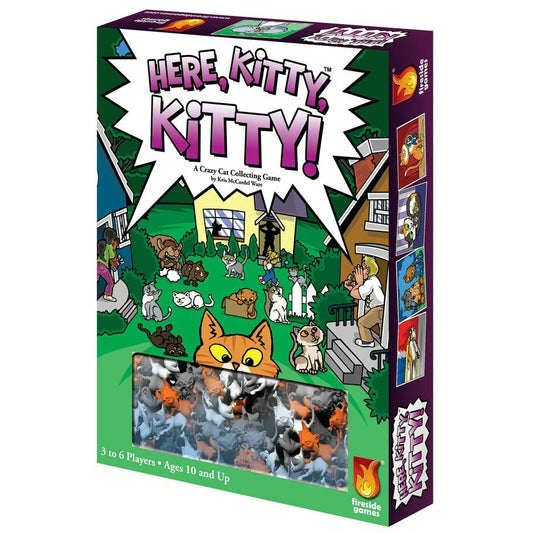 Image of Here, Kitty, Kitty Crazy Cat Collecting Game by Fireside Games FSD2002