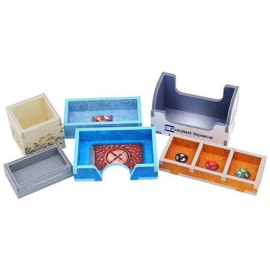 Box Insert: Sample Product with flyers and stickers
