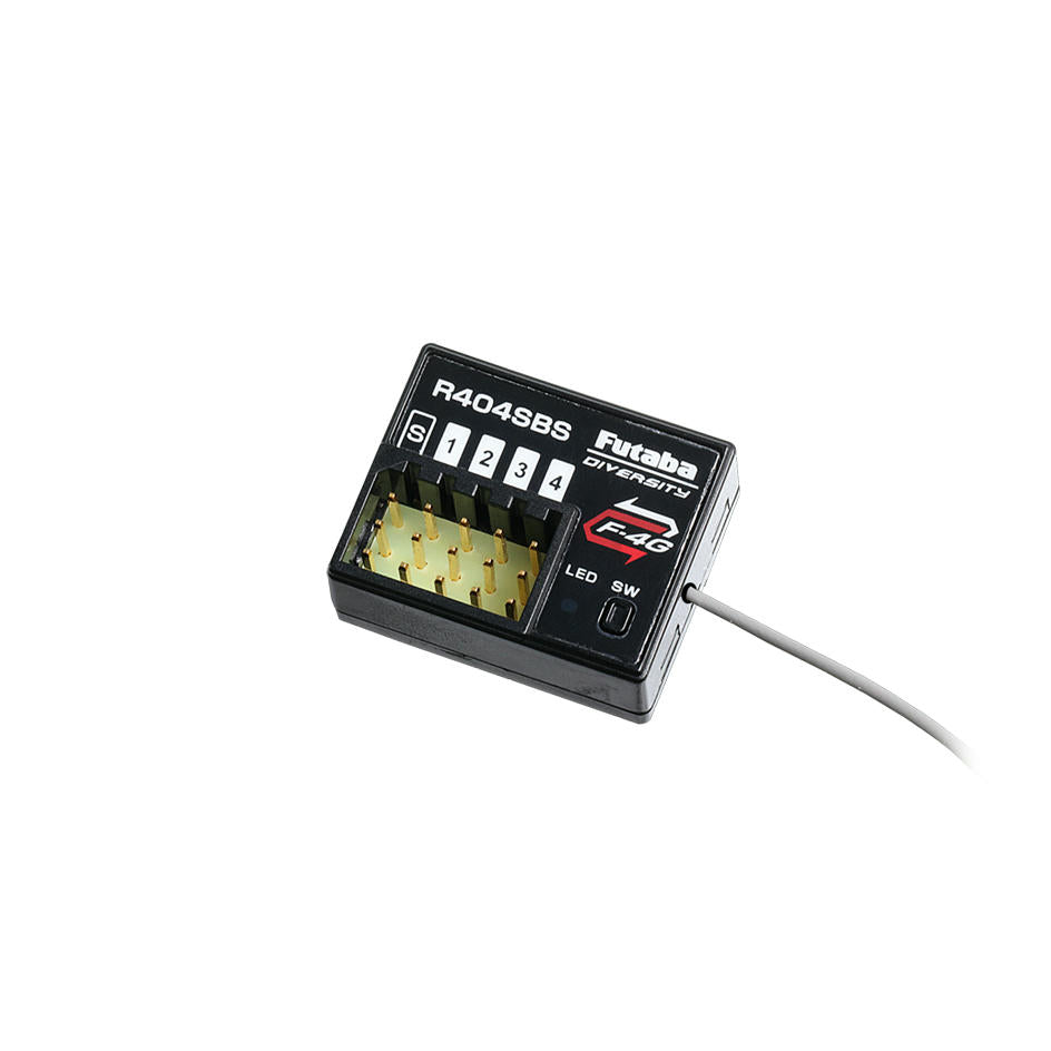 Image of Futaba 10PX 10CH 2.4ghz F-4G/T-FHSS Telemetry Surface Radio w/R404SBS Receiver